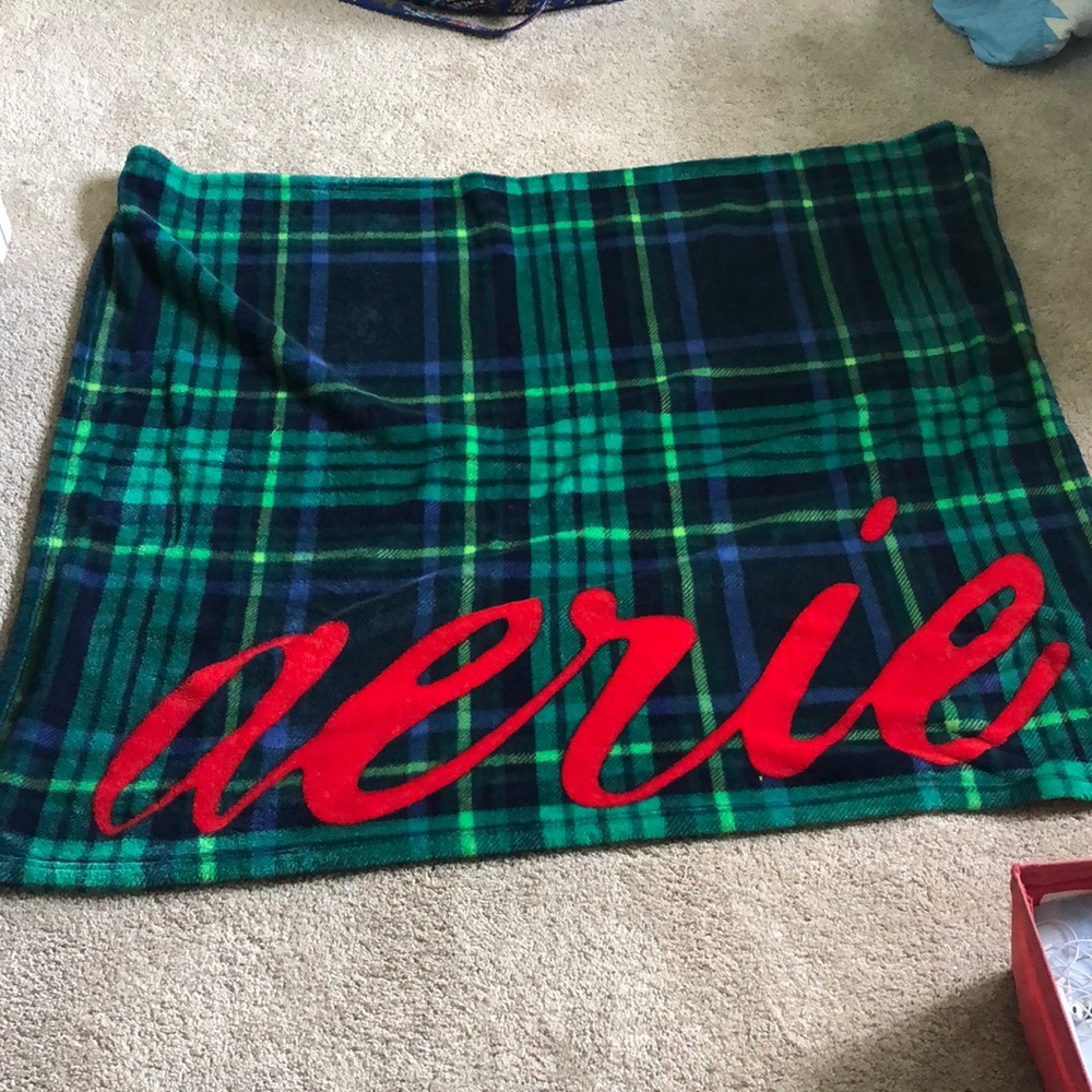 Aerie throw blanket